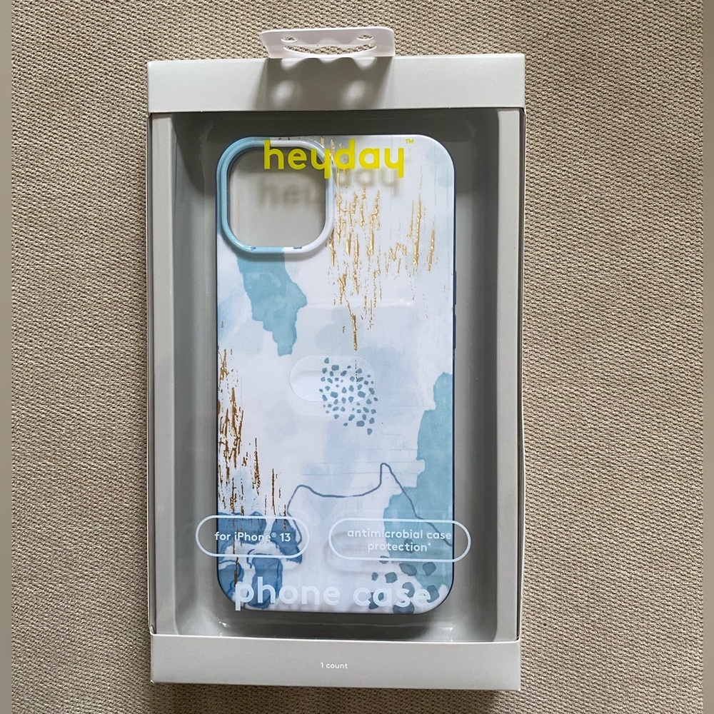 New in Box Heyday Antimicrobial IPhone Case for IPhone 13 - Picture 2 of 6